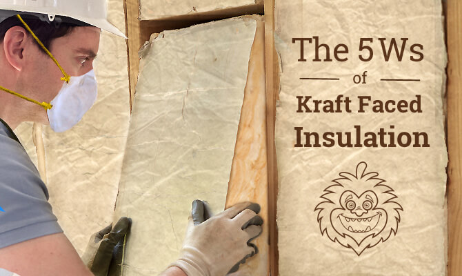 Kraft Faced Insulation