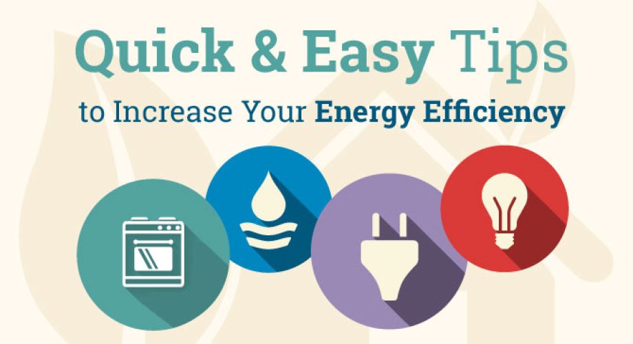 Quick & Easy Tips to Increase Your Energy Efficiency