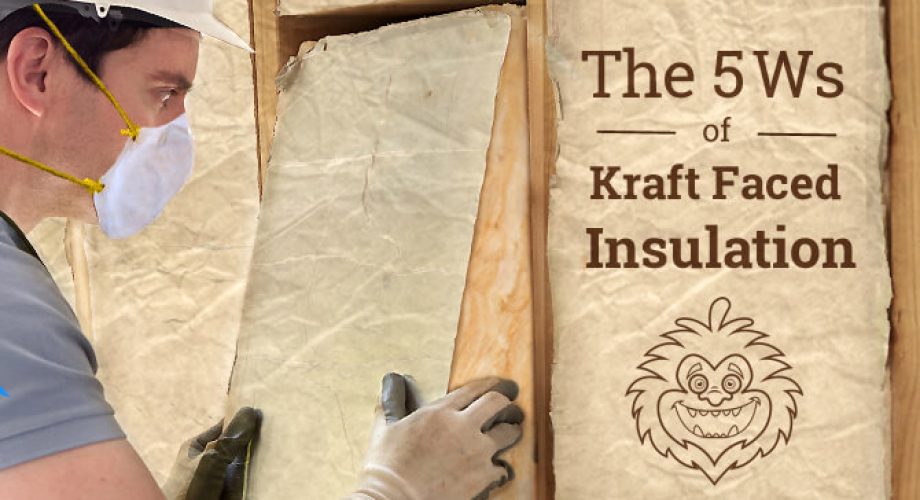 Kraft Faced Insulation
