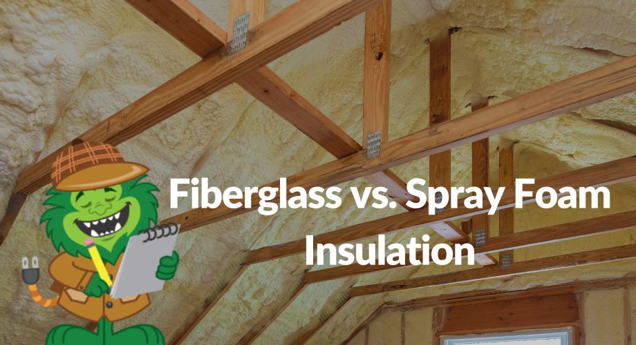 spray foam insulation vs fiberglass insulation